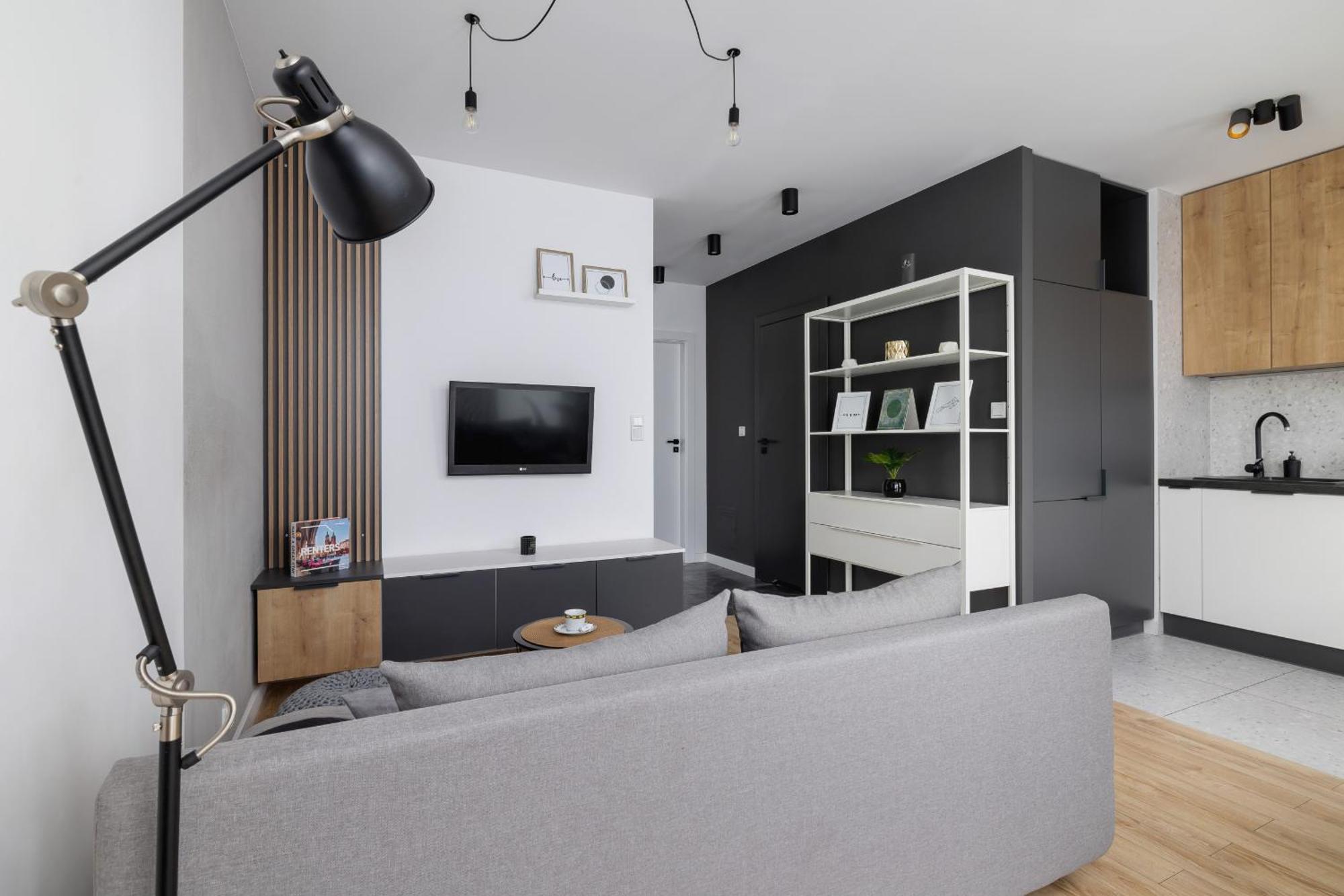 Elegant Apartment In Cracow With Balcony, Parking And Desk By Noclegi Renters Cracovia Esterno foto